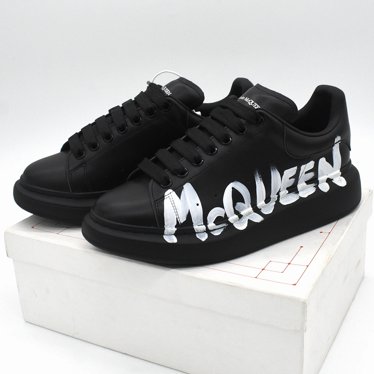 Tenis Alexander McQueen Graffiti-print 2