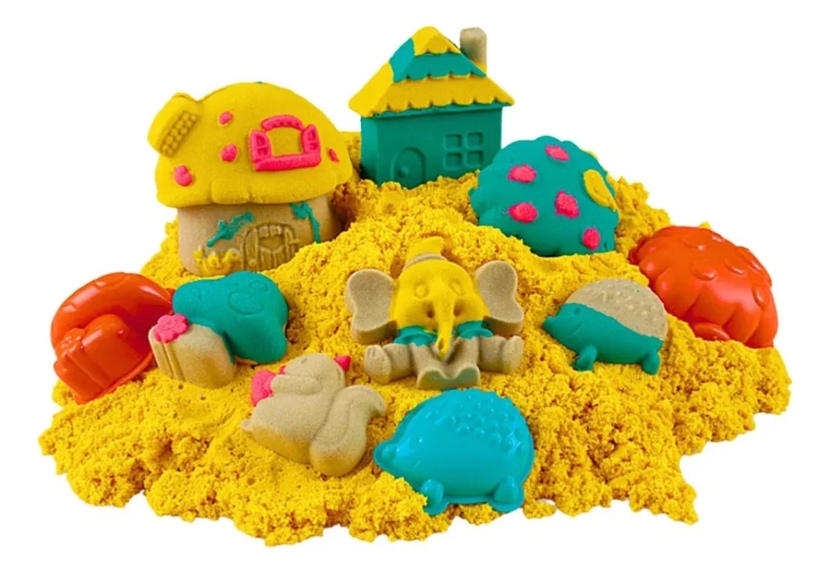 ARENA MAGICA CON MOLDES 500g 2