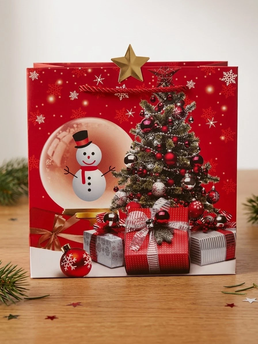 PAQUETE DE 12 bolsas de regalo. 2 modelos por paquete 2