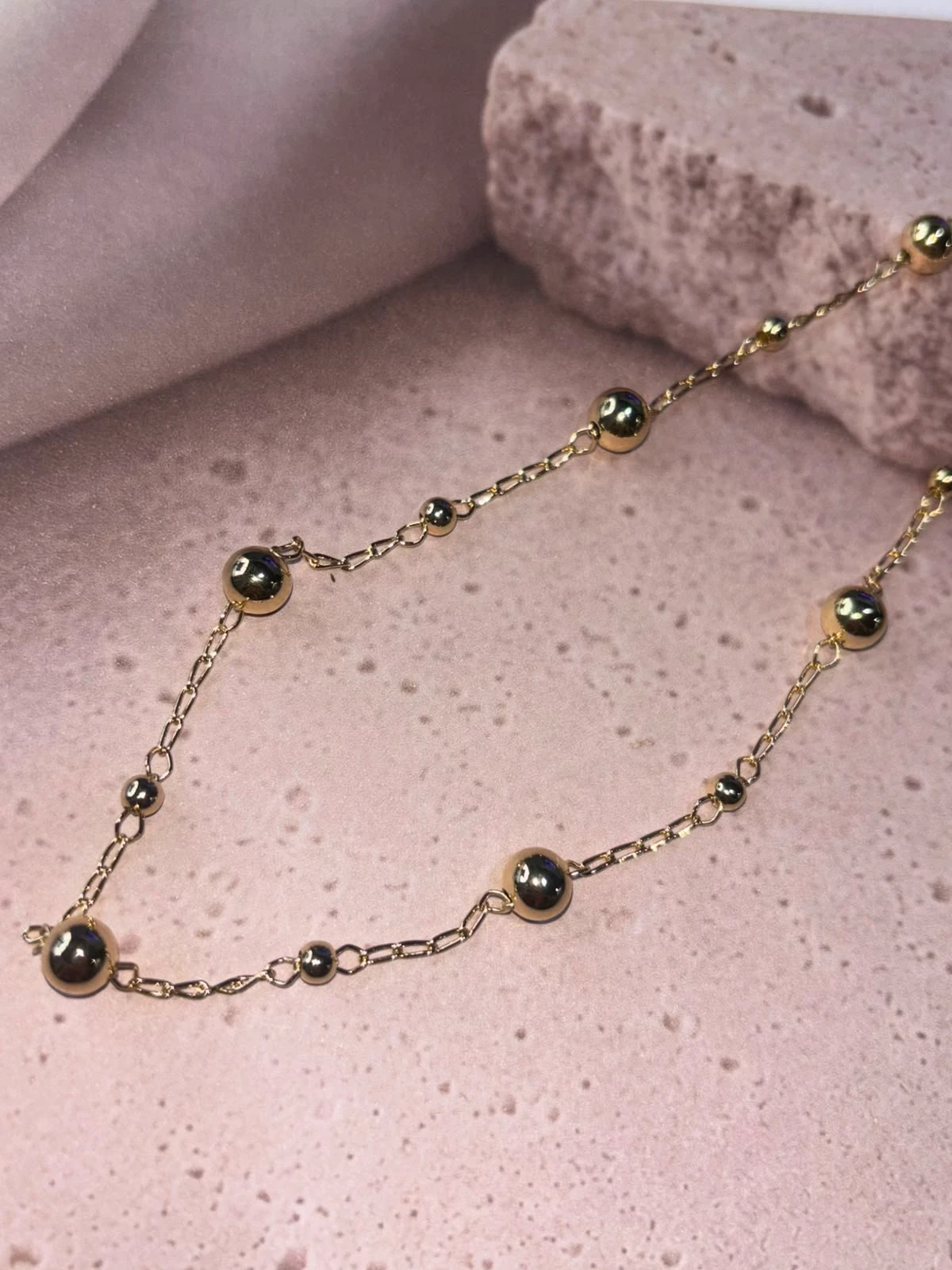 collar oro doble laminado 