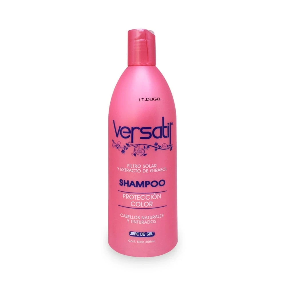 versatil shampoo x500ml proteccion color