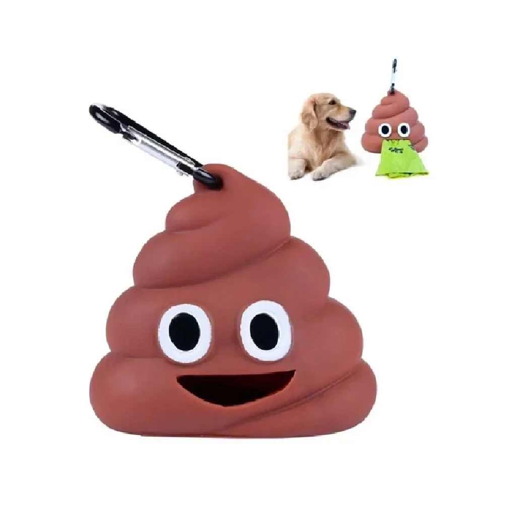 Dispensador de bolsas diseño popó