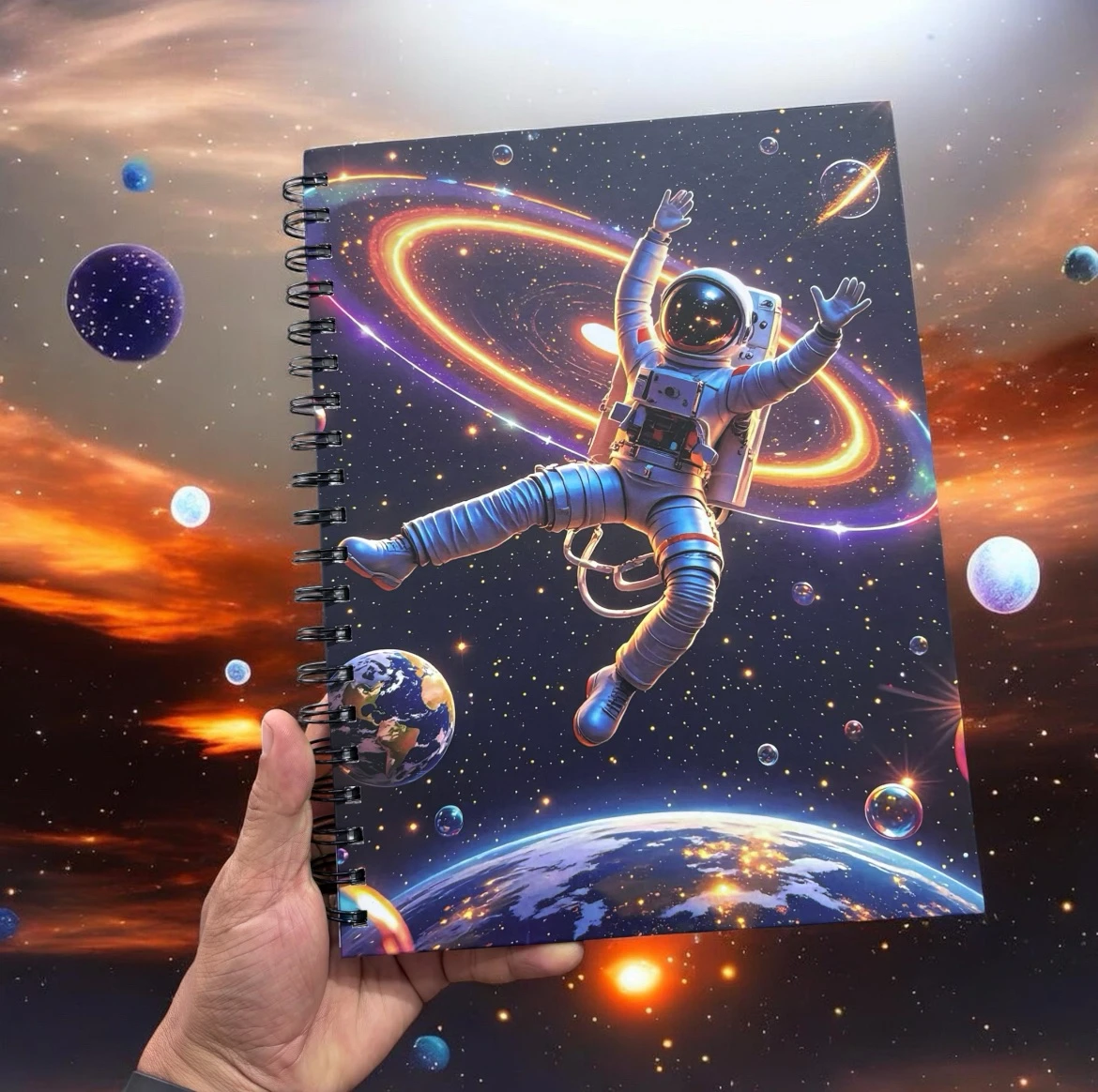Libreta profesional de rayas 100 hojas  6