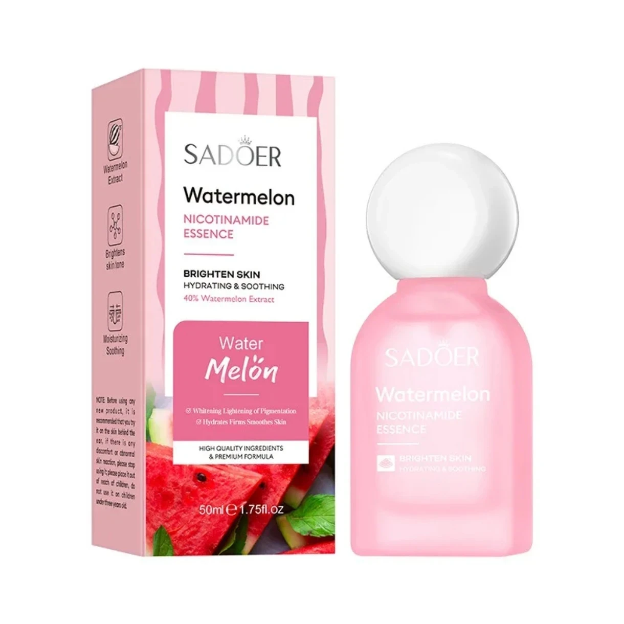 💖 SADOER – Watermelon Niacinamide Essence (50 ml) 💖 4