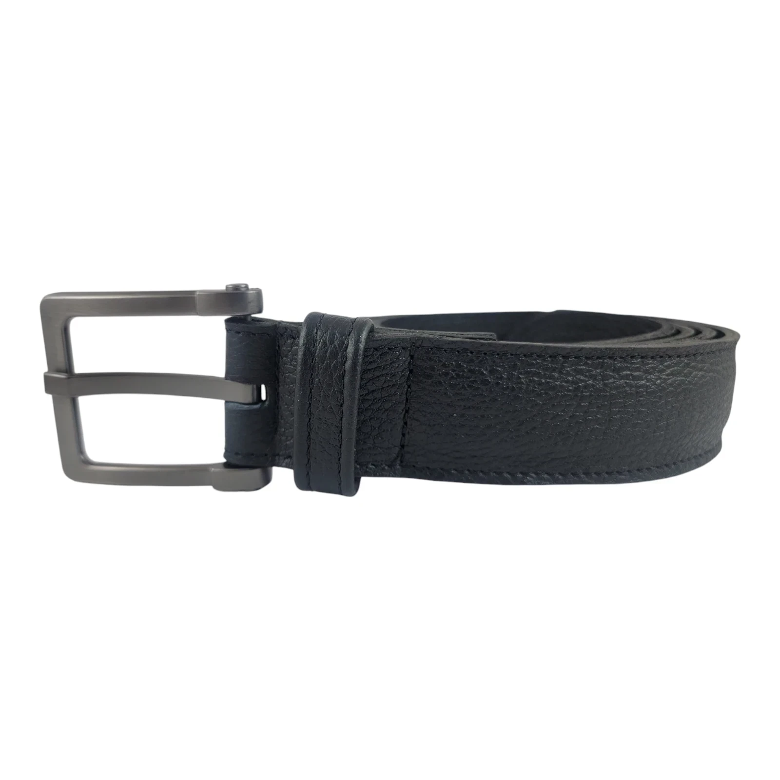 Faja ejecutiva negra cuero croshkid  3