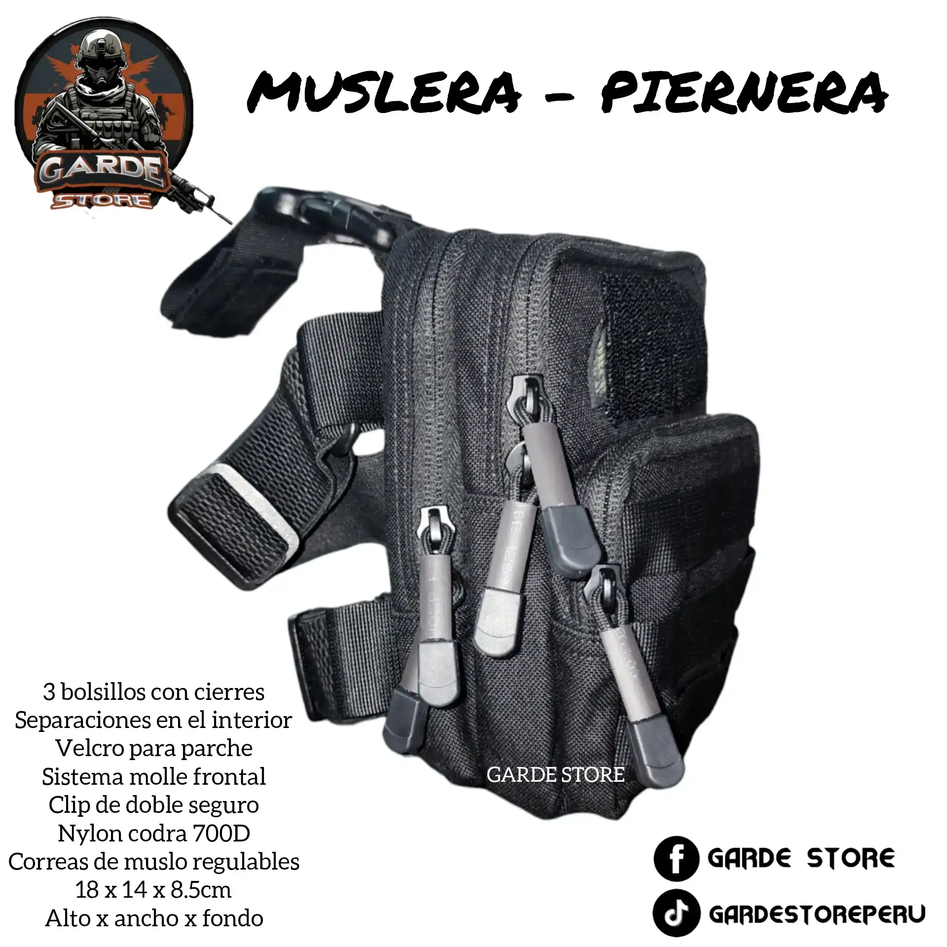 Muslera táctica 18 x 14 x 10cm 2