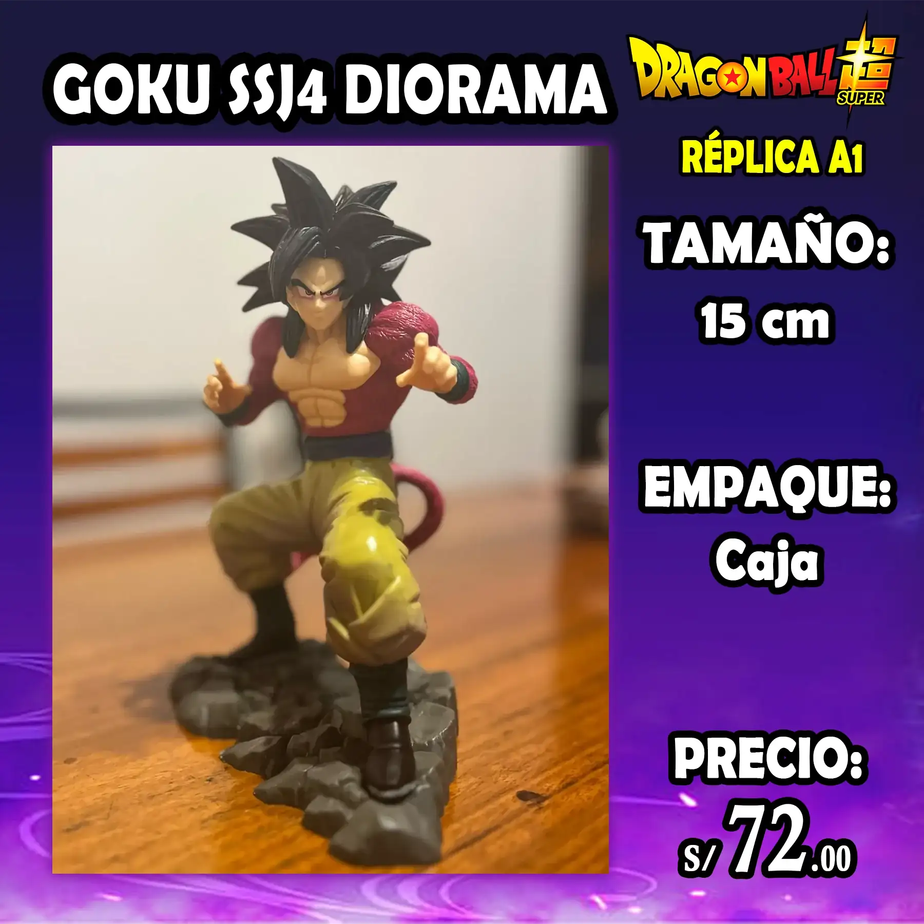 Goku SSJ4 Diorama