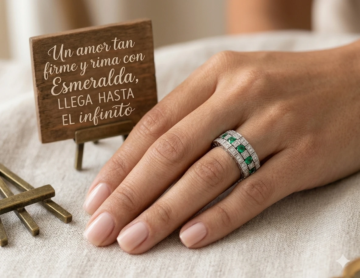 ANILLO ESMERALDA