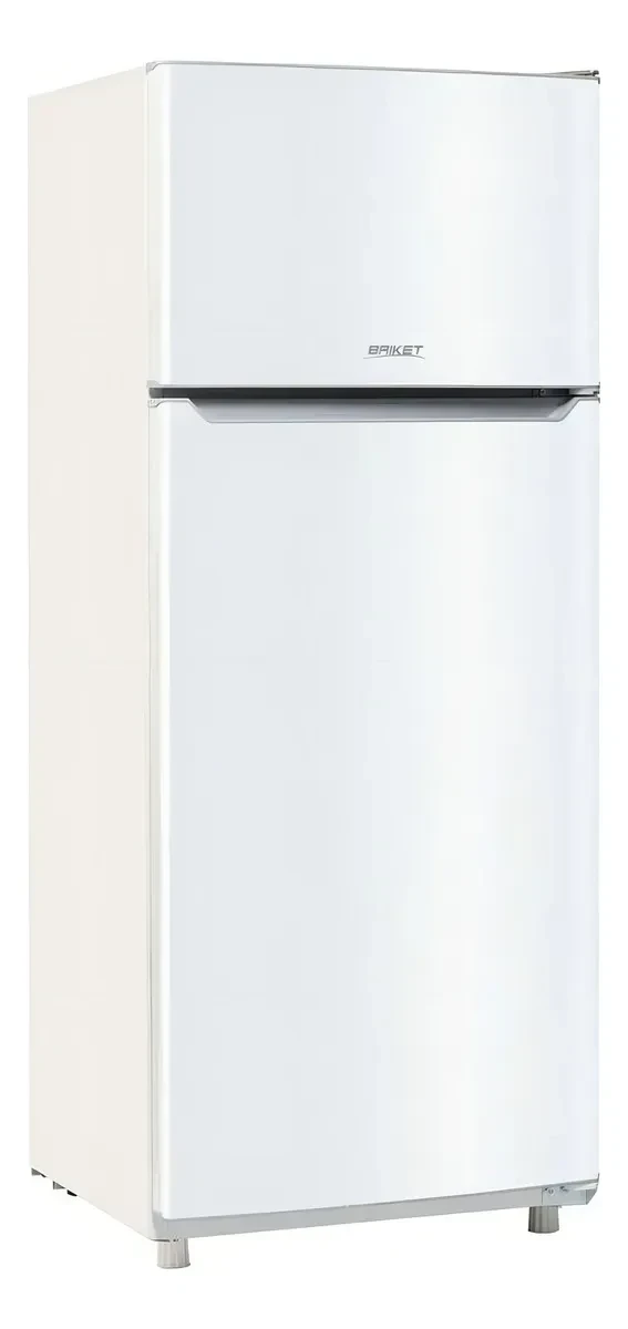 Heladera Briket Bk2f 1610 Blanca 300 Lts Clase A C/ Freezer Color Blanco Estante De Vidrio 3