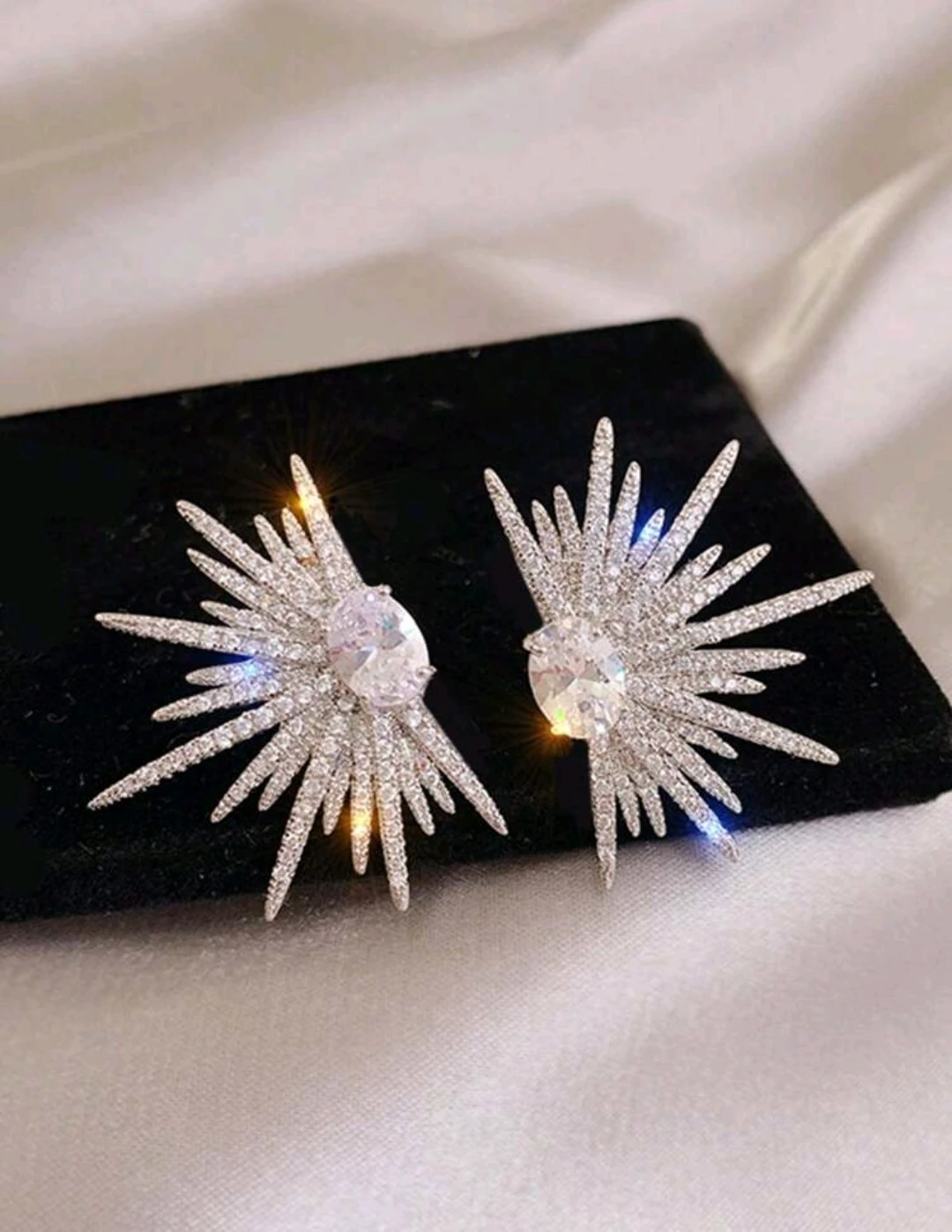 Aretes plateado