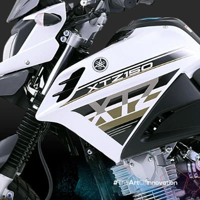 XTZ 150 Calcomanias 2023 arena con negro