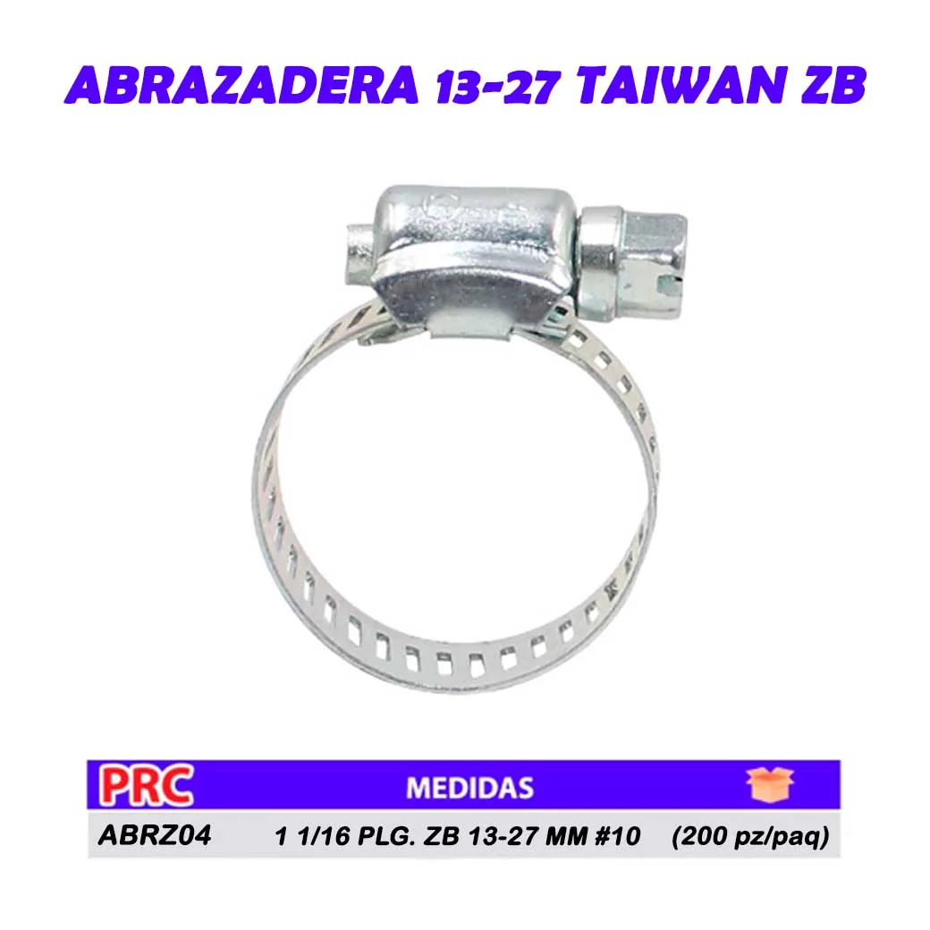 ABRAZADERA 13-27 TAIWAN ZB 1 1/16"