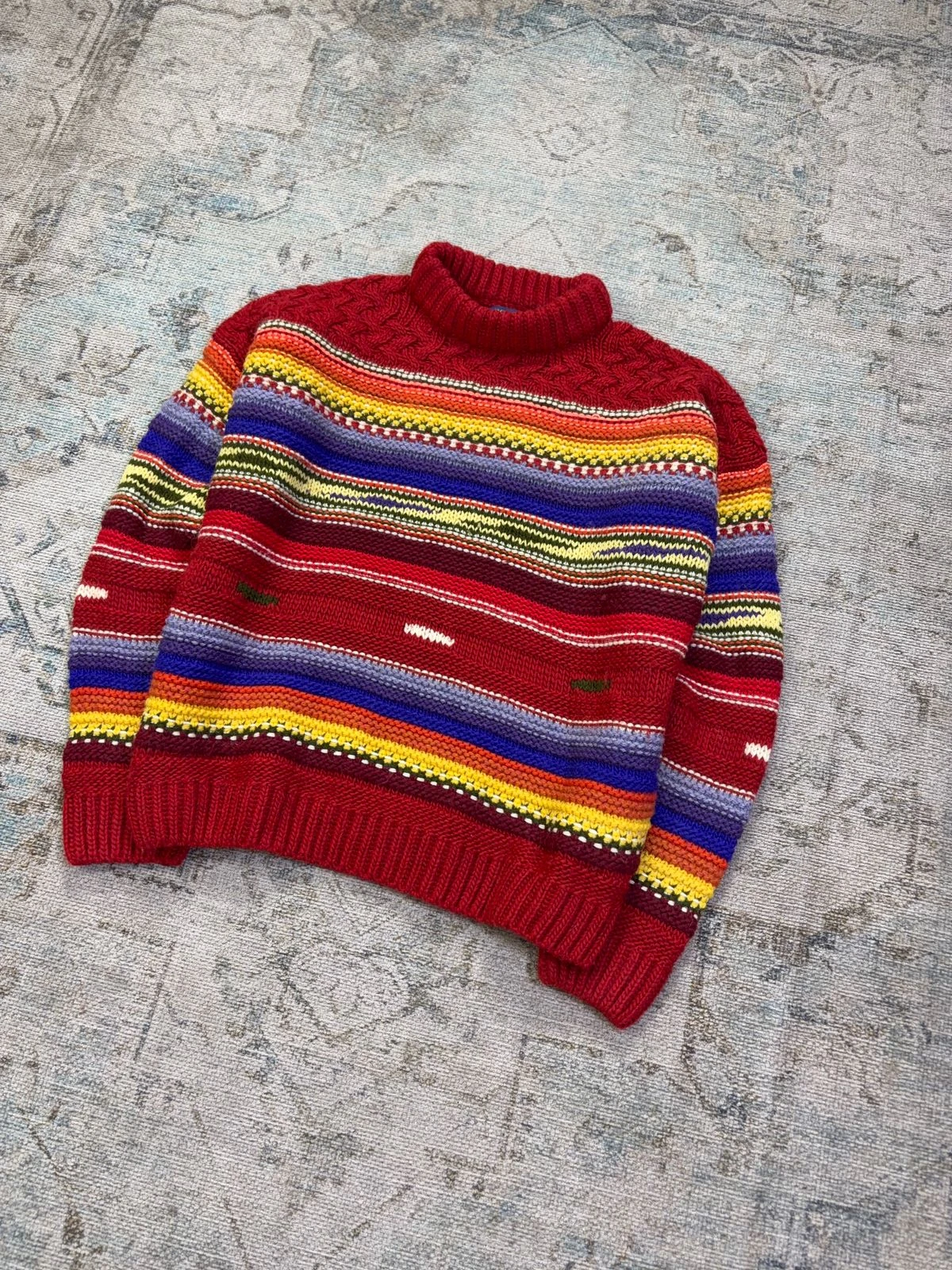 POLO RALPH LAUREN SOUTHWESTERN WOOL-ALPACA SWEATER