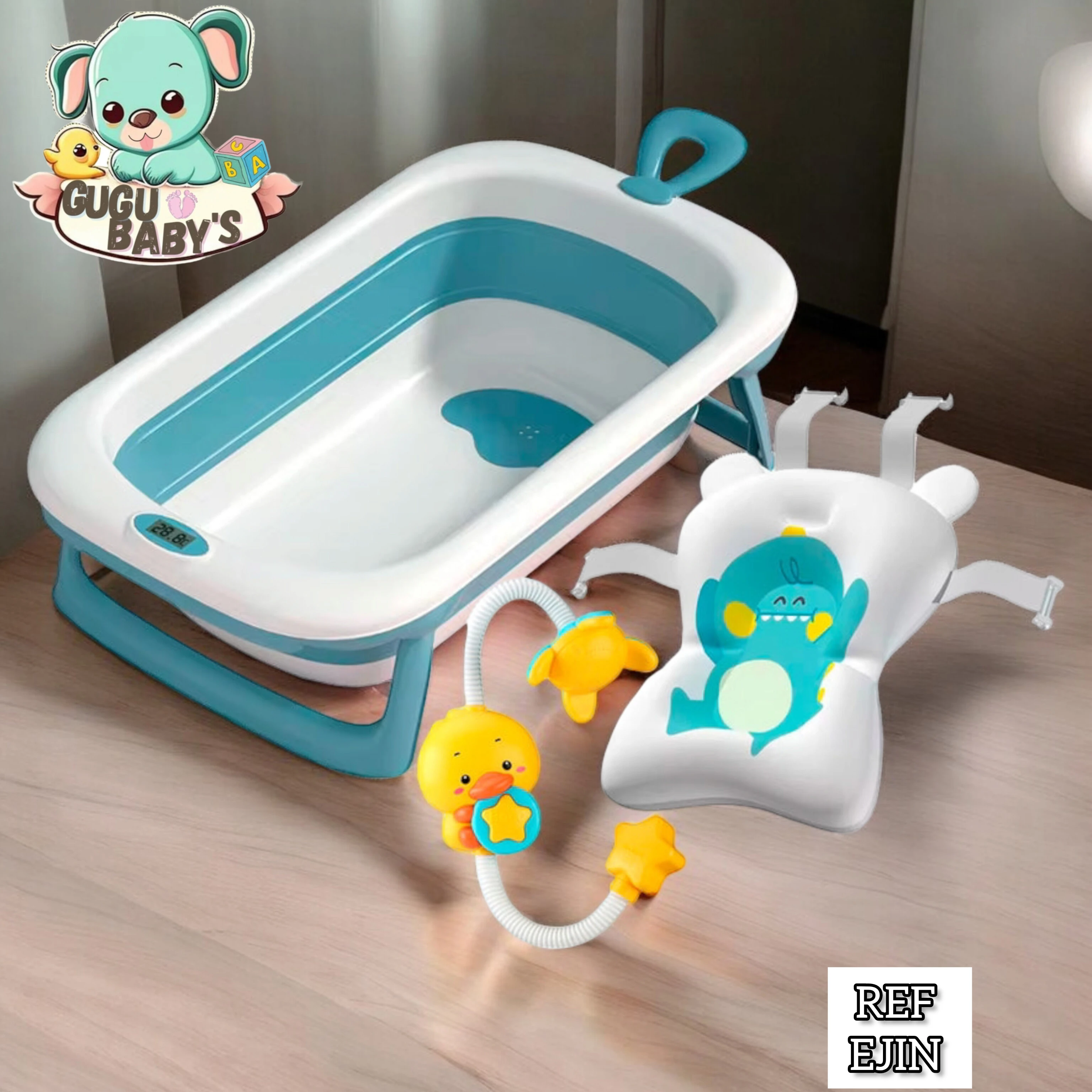 TINA PLEGABLE  CON DUCHA  3