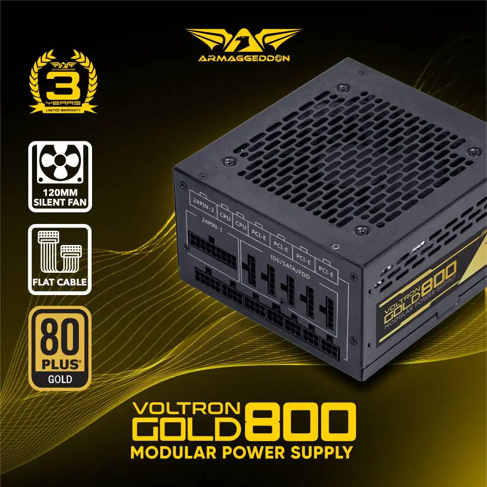 800W Gold modular  3