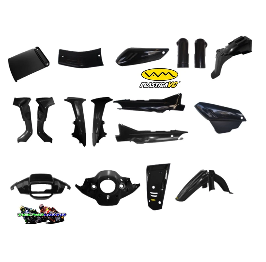 KIT PLASTICOS YAMAHA 105 CRYPTON 16PCS [VC] -46485