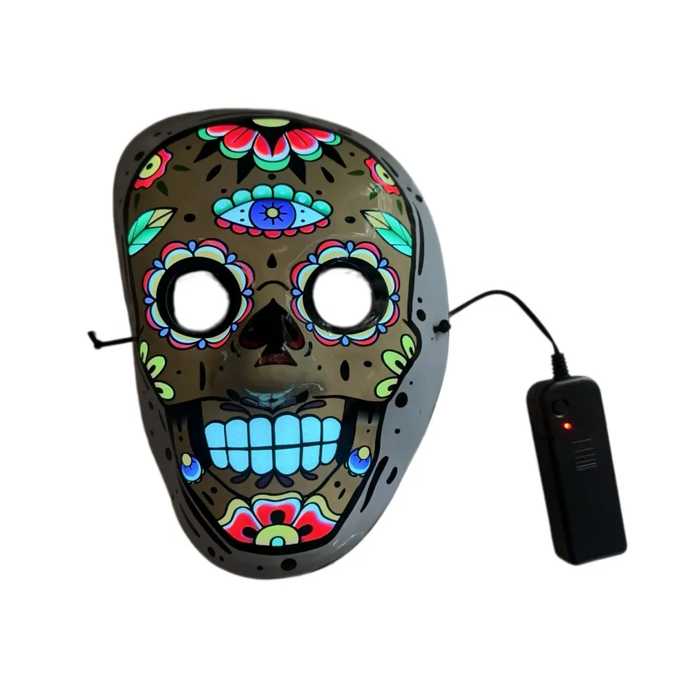 Careta catrina  con luz  2