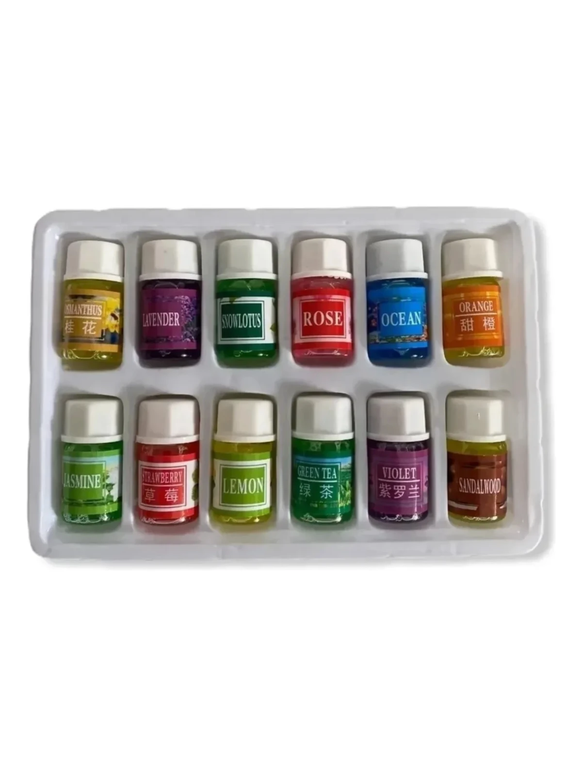 Pack 12 Aceites Esencias Para Humificador Aromatizador 3ml 3