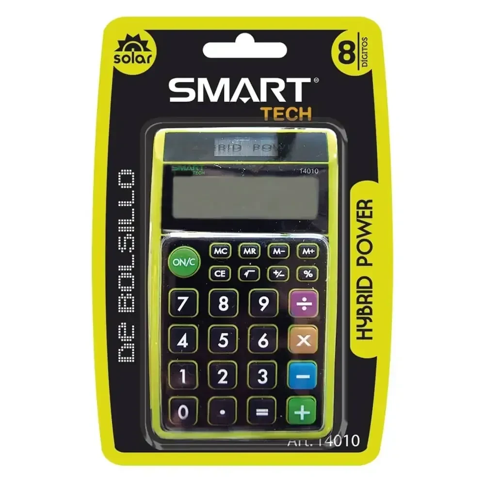 Calaculadora de bolsillo smart 8 dígitos 