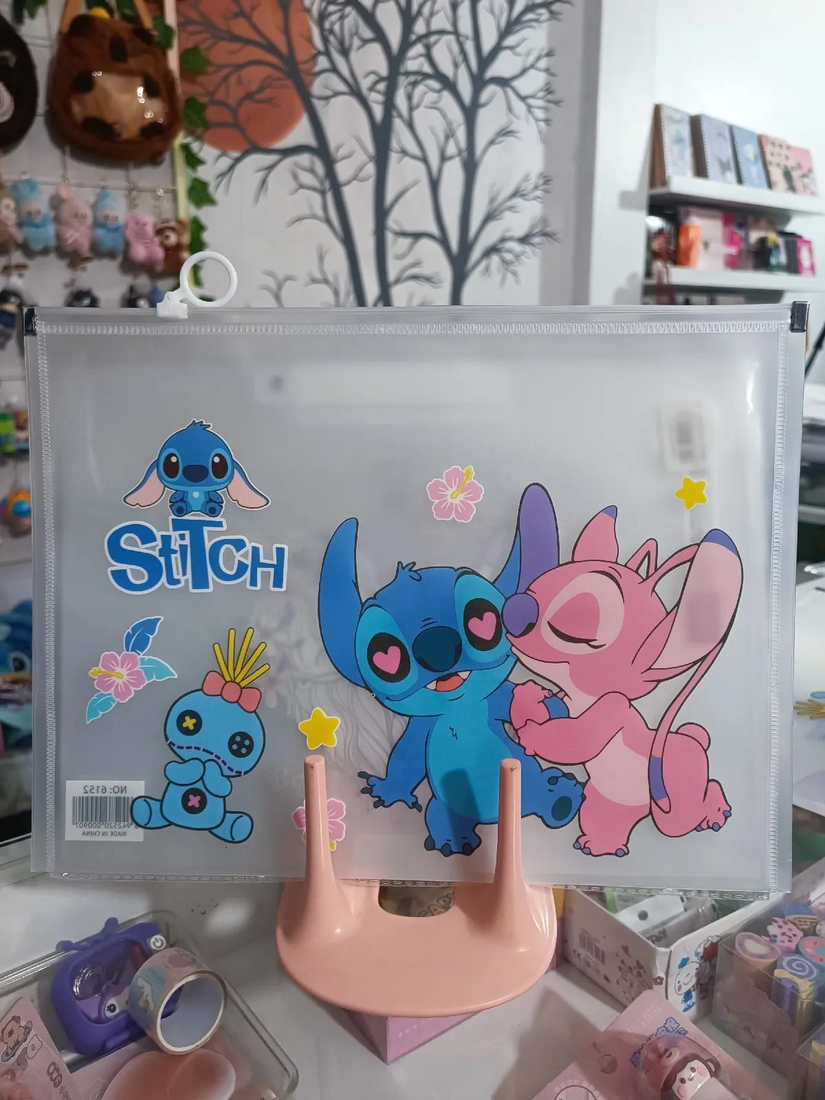 Carpeta tipo sobre. STITCH 
