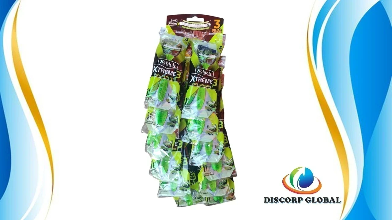 AFEITADOR SCHICK EXACTA VERDE x 12 UND