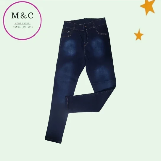 Pantalon T- 4 mezclilla  2