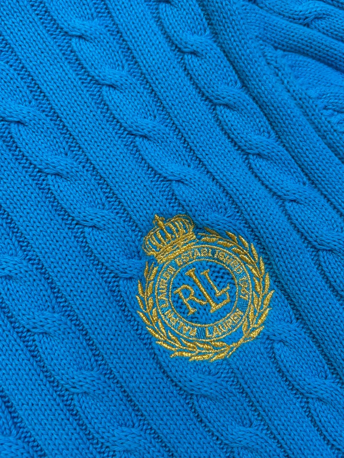 LAUREN RALPH LAUREN CABLE-KNIT FULL-ZIP SWEATER 4