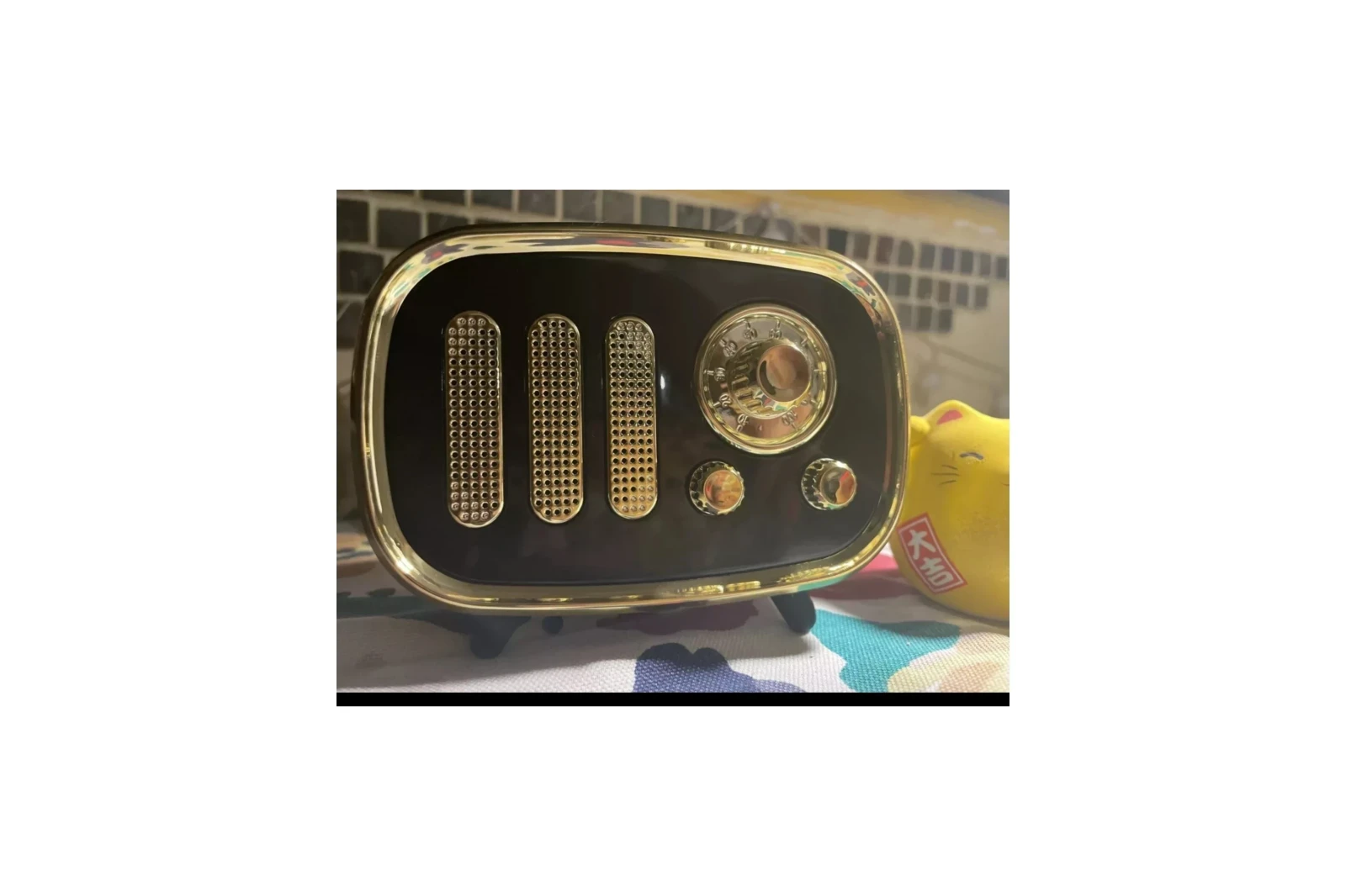 Parlante Vintage Portátil Bluetooth  Retro Usb Mp3 4
