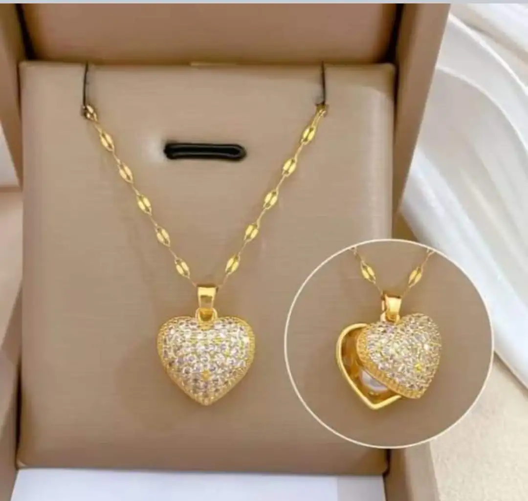 Collar de corazon