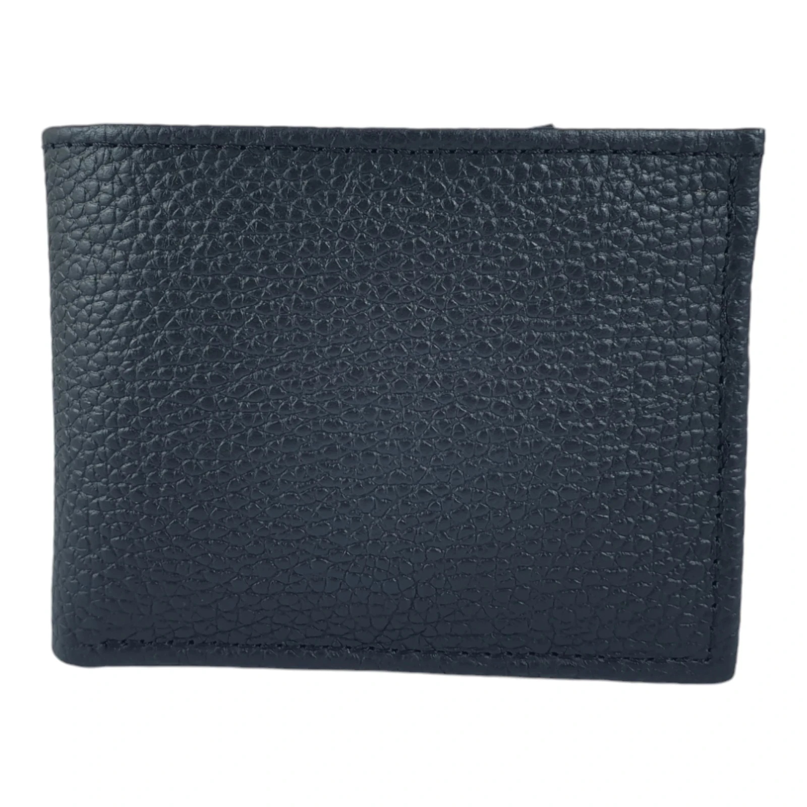 Billetera bifolio formal negra