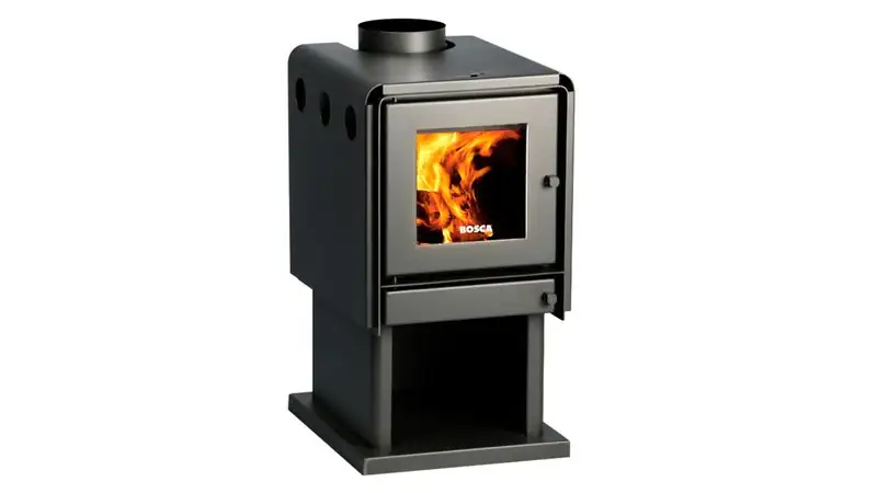 Calefactor a leña 7.5 kW Limit 350 negro