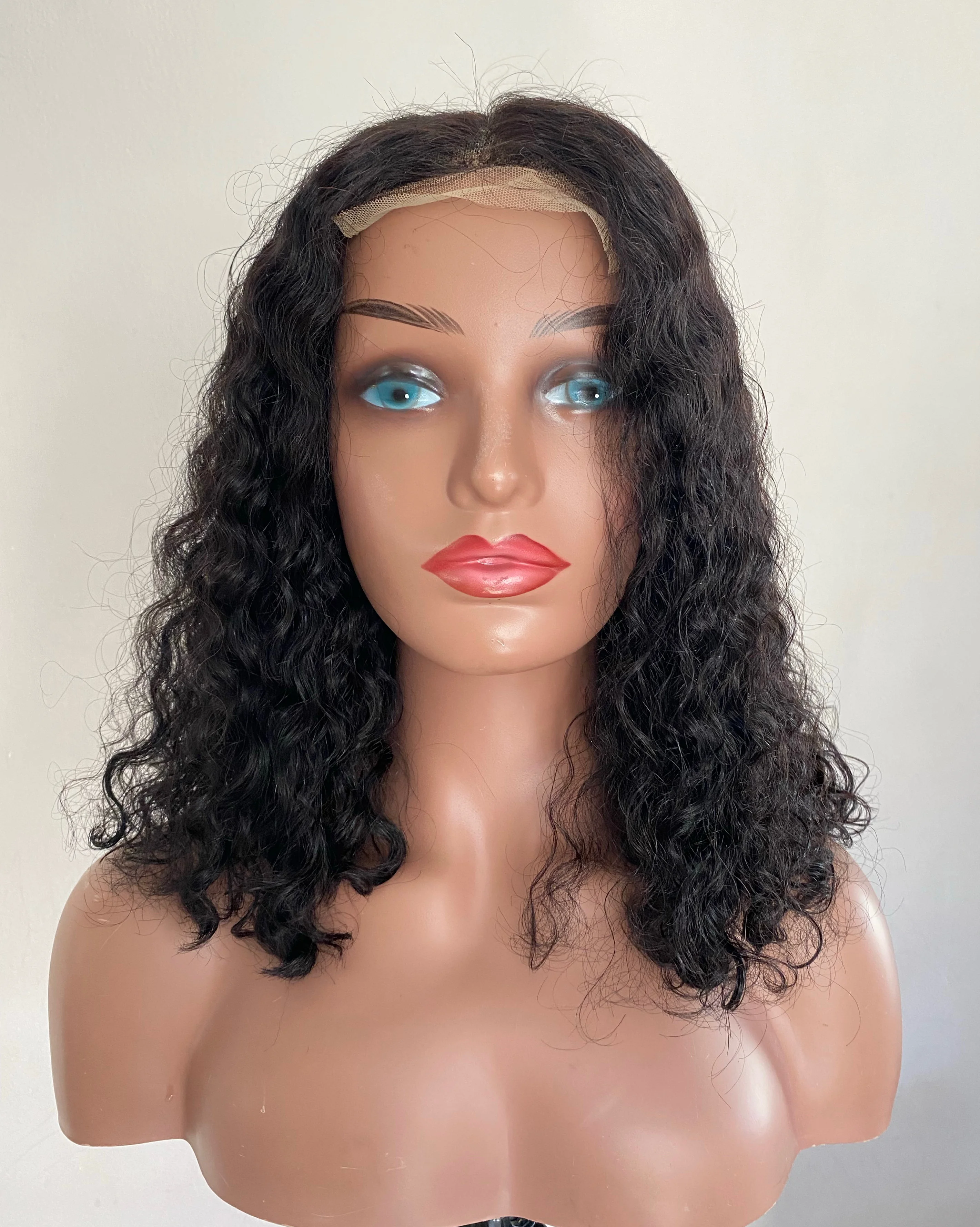 Peluca rizada de 14”  2