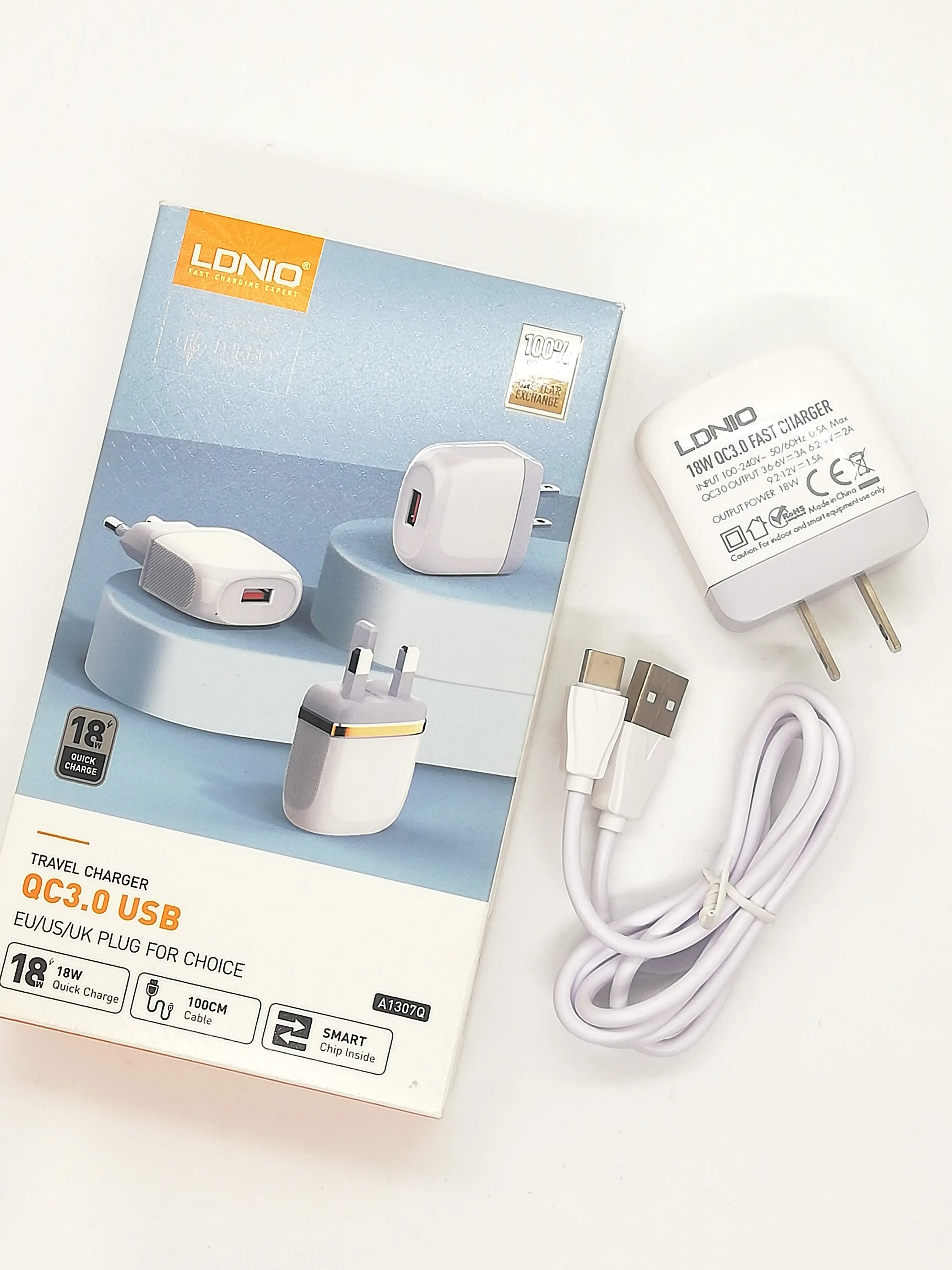 Cargador lonio 18w