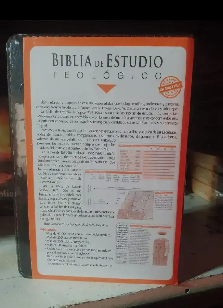Biblia de estudio teológico  2