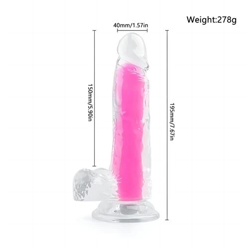 Dildo Neonflux Pink - Brilla En La Oscuridad 2