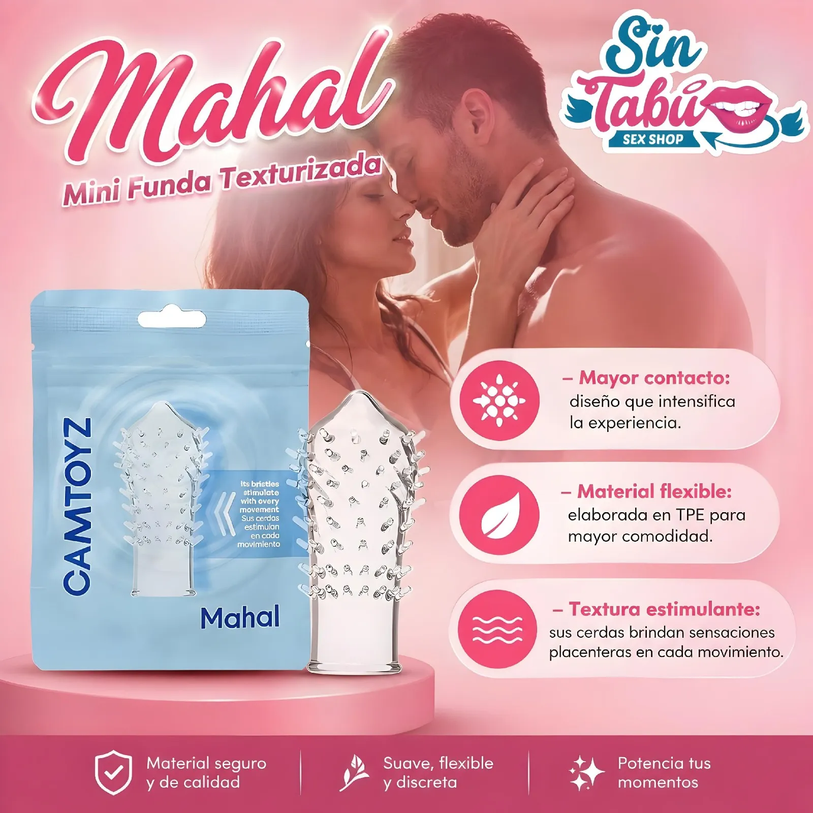 FUNDA TEXTURIZADA MAHAL PRÓXIMAMENTE 