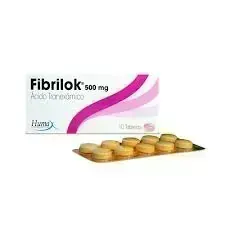 FIBRILOK 500 MG X 10 TAB ACIDO TRANEXAMICO HUMAX
