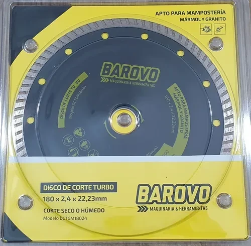 Disco de corte Barovo
