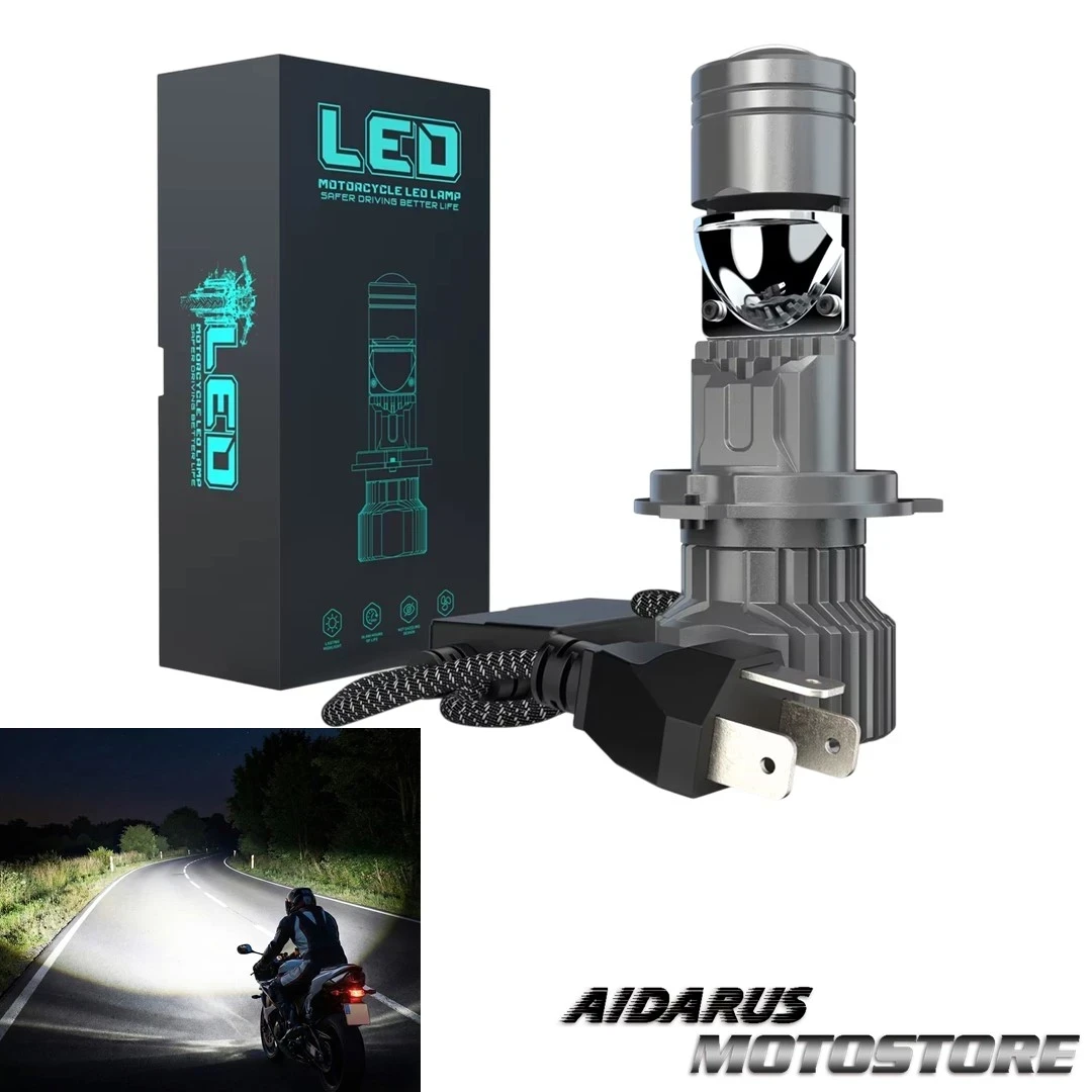 FOCO LED H4 DE ALTO RENDIMIENTO PARA MOTOCICLETA
