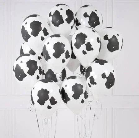Globo latex mancha de vaca  c10 granja