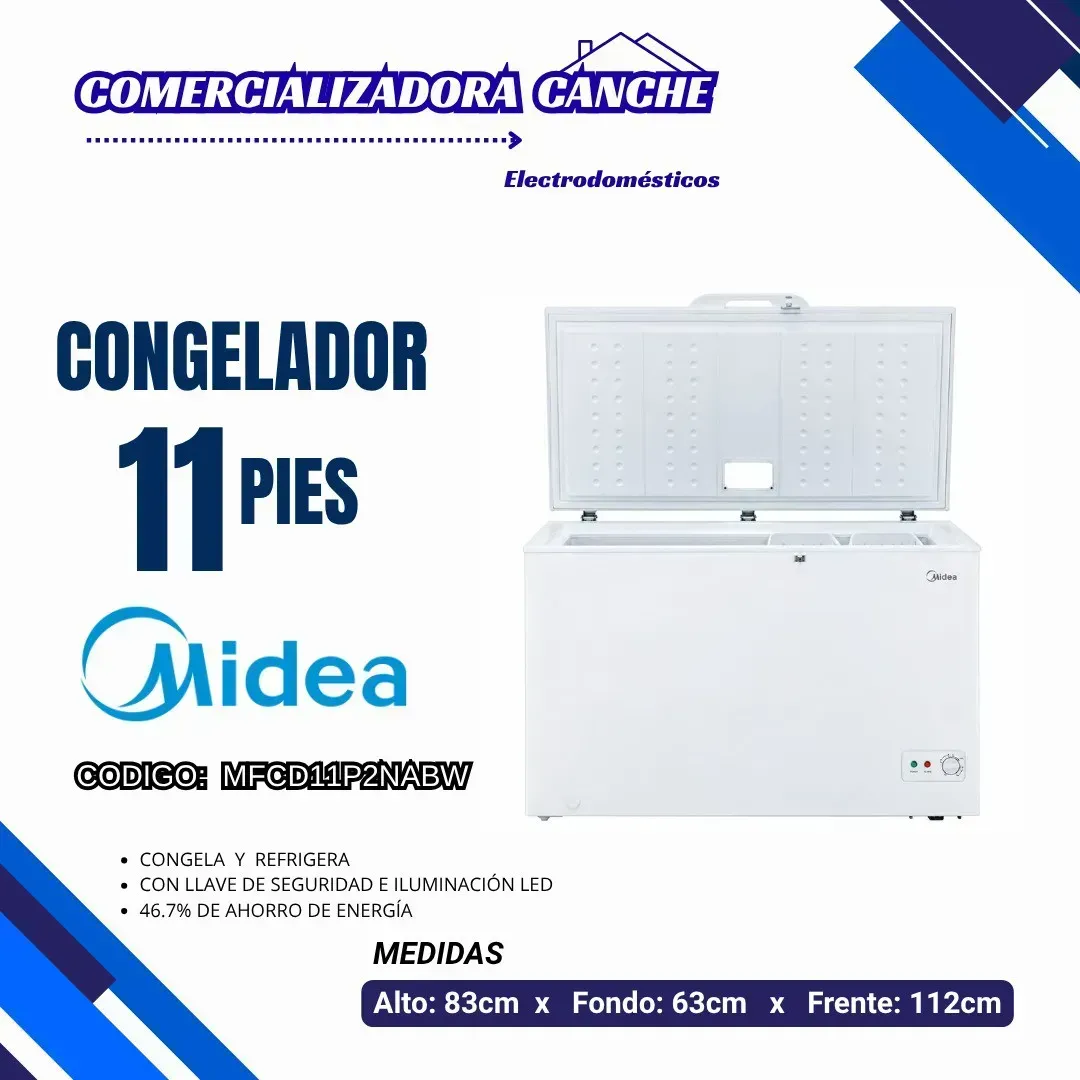 CONGELADOR 11PIES MIDEA