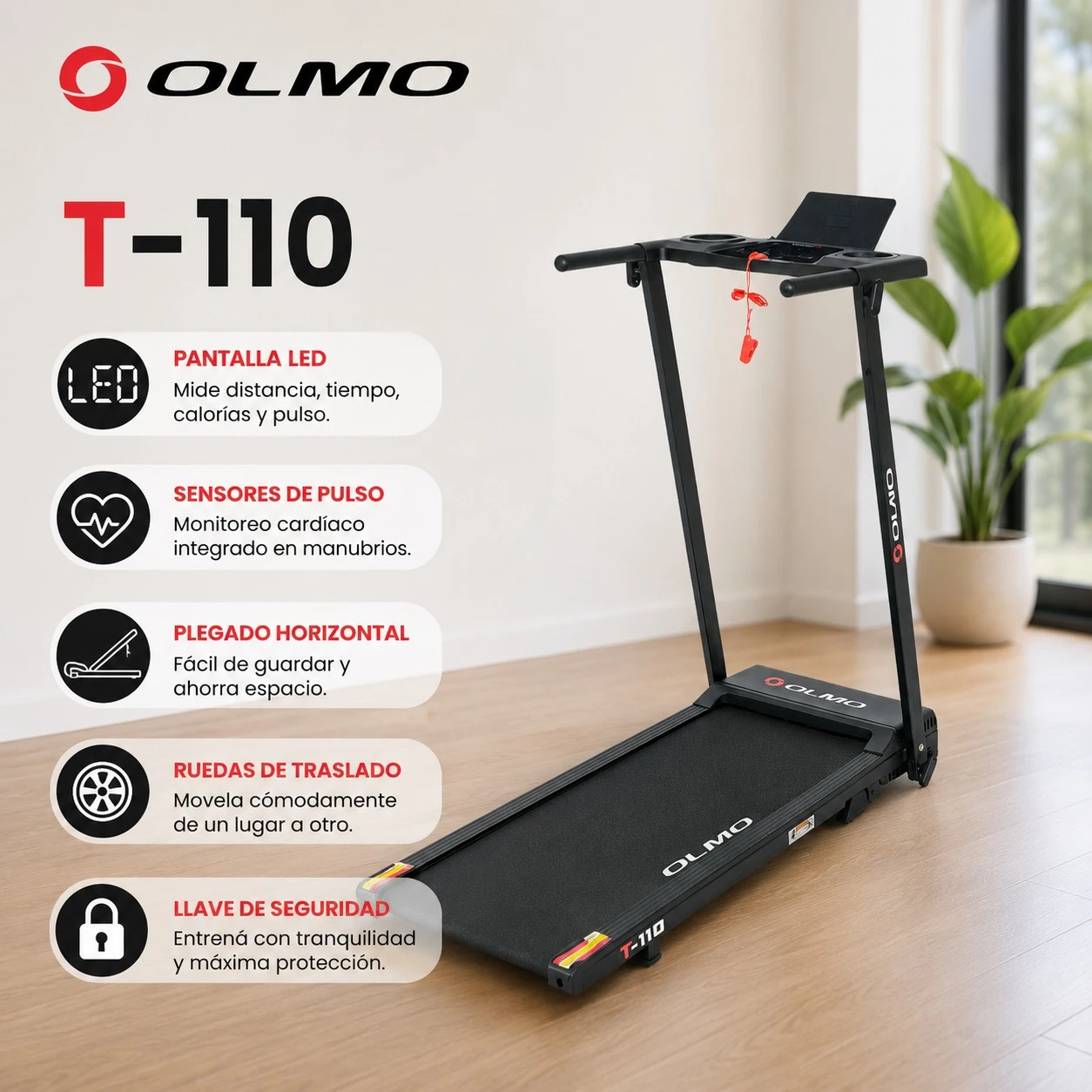 CINTA DE CORRER OLMO T-110