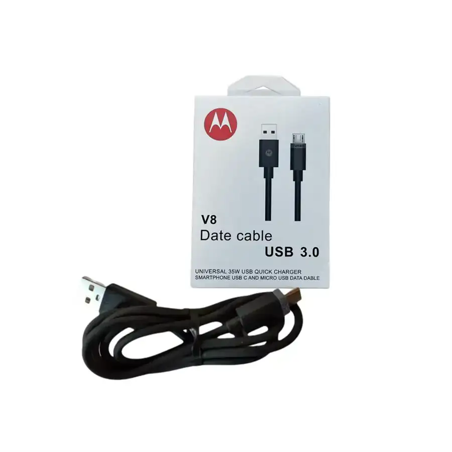 CABLE USB MOTOROLA V8 3.0A 