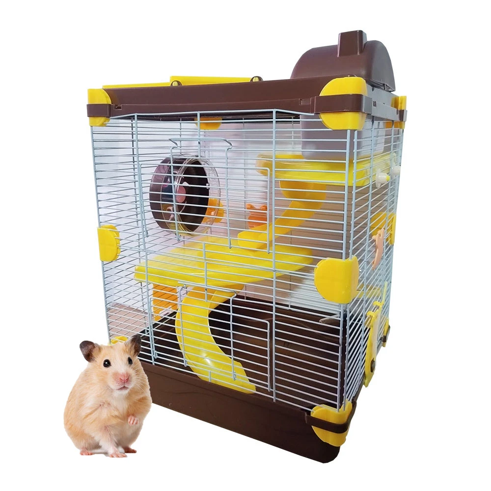Jaula 3 Pisos para Hamster 30*24*40cm Jdh-63 2