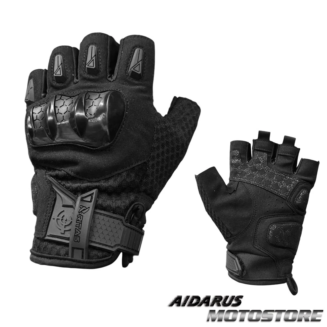 GUANTES CORTOS (MEDIO DEDO) CON PROTECCIÓN RÍGIDA