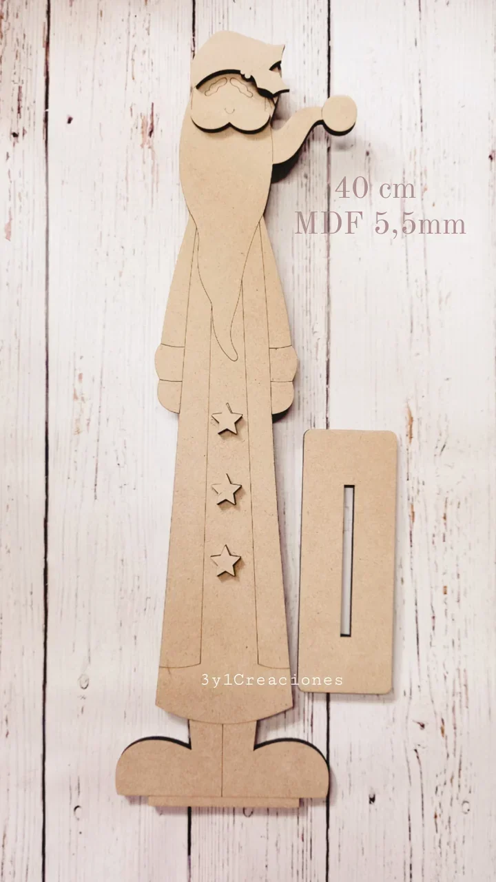 NOEL 40 CM ESTRELLAS CON BASE