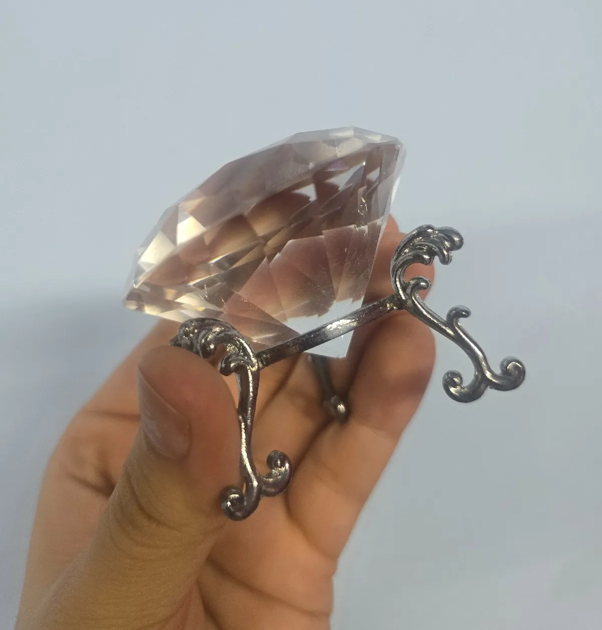 Diamante Decorativo con base