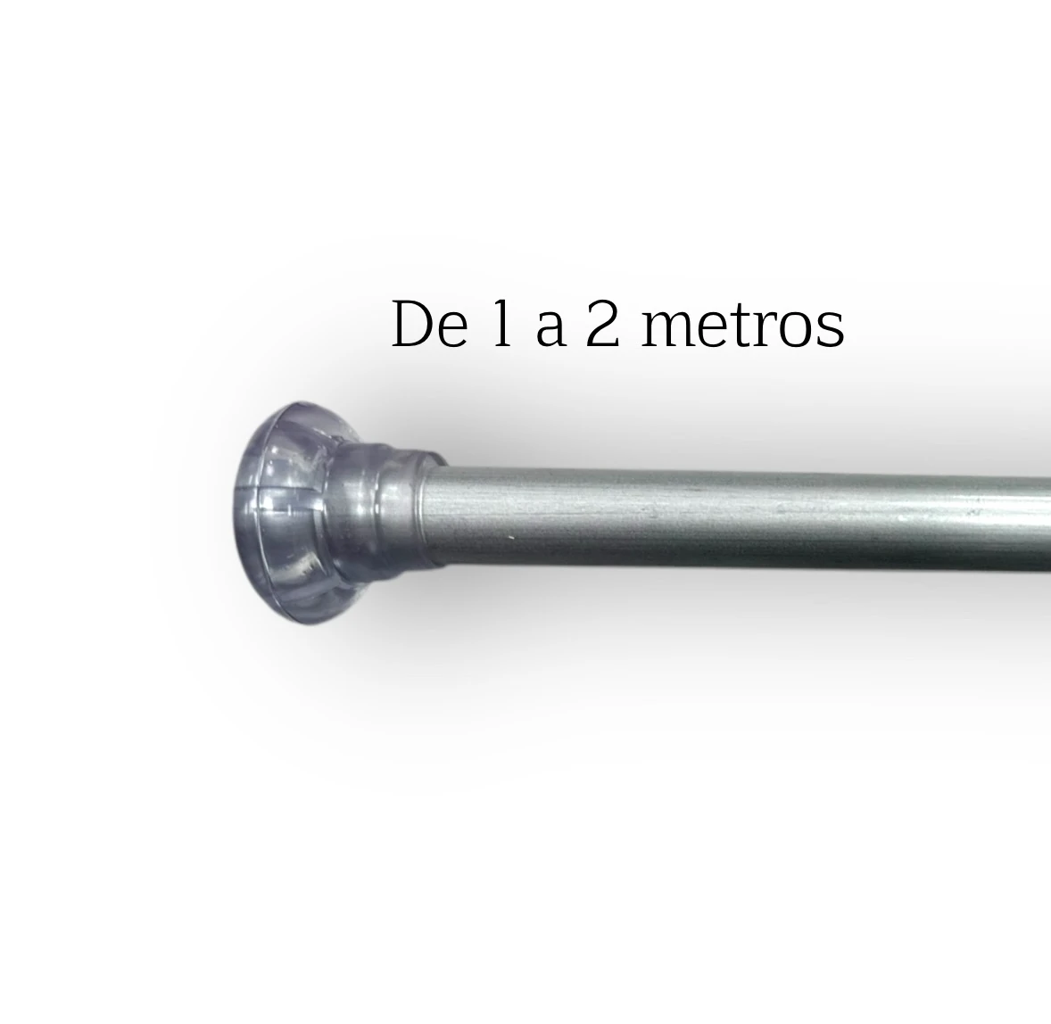 Barral aluminio mini lujo para baño de 1 a 2 metros 