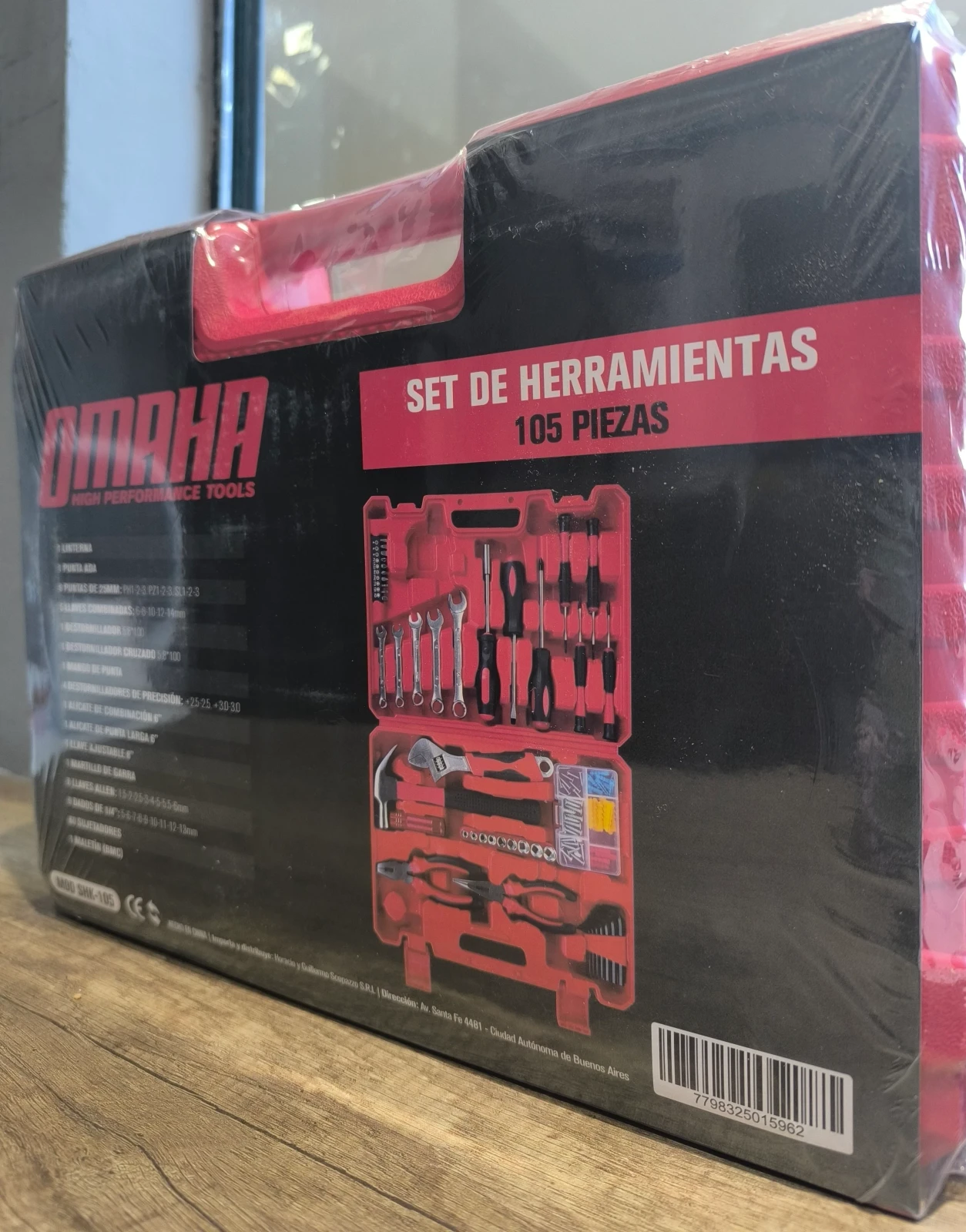 Set de herramientas OMAНА 105 piezas 4