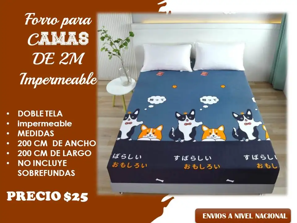 Forro impermeable para cama 3